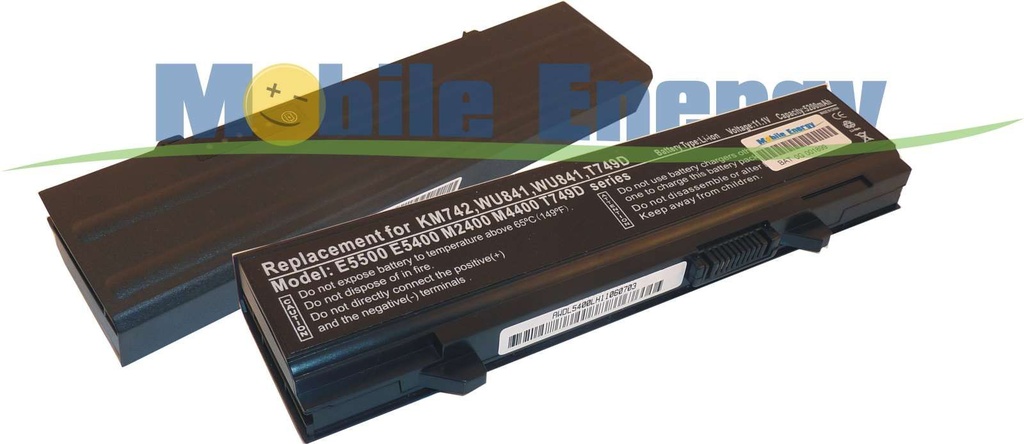 Batéria DELL Latitude E5400 / E5410 / E5500 / E5510 - 11.1v 5200mAh - Li-Ion