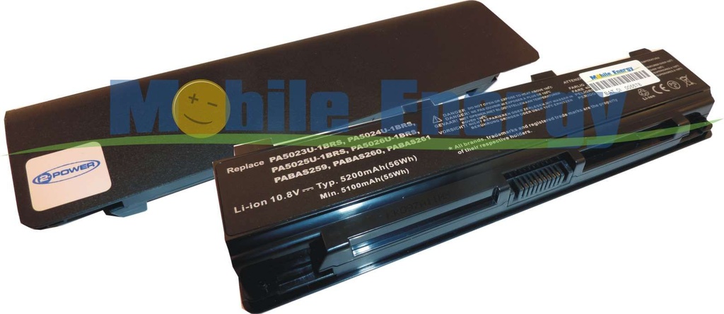 Batéria Toshiba Satellite C50 / C800 / C850 / C855 / C870 / C875 / L800 / L850 / M800 / M850 / P800 / S800 - 10.8v 5200mAh - 