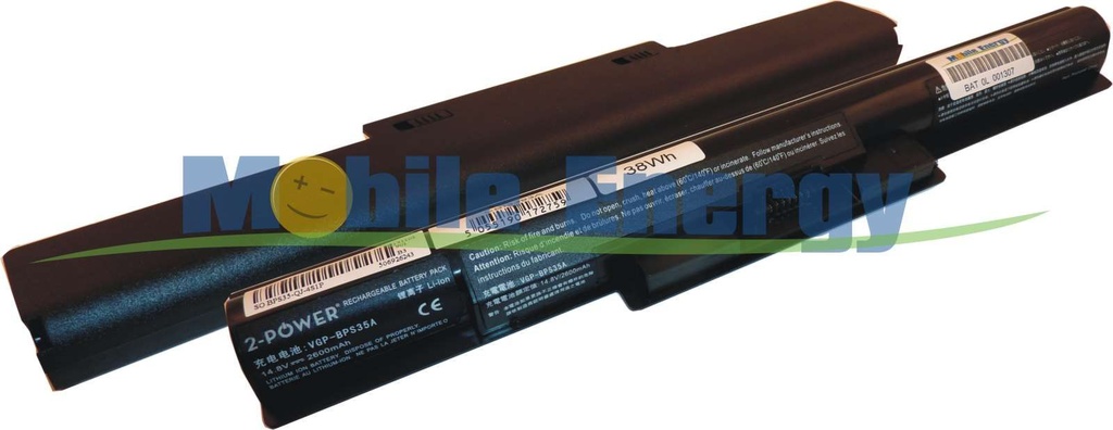 Batéria SONY Vaio Fit 14E / Vaio Fit 15E / Vaio SVF1421 / SVF152A29M - 14.8v 2600mAh - Li-Ion