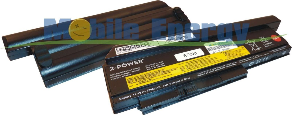 Batéria Lenovo X220 / X220i / X230 - 11.1v 7800mAh - Li-Ion