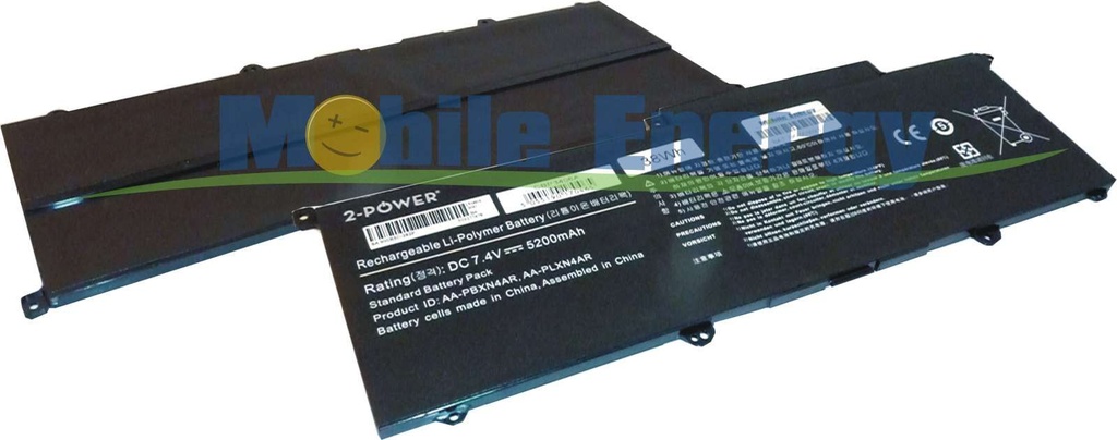 Batéria Samsung NP 900X3C - 7.4v 5200mAh - Li-Pol