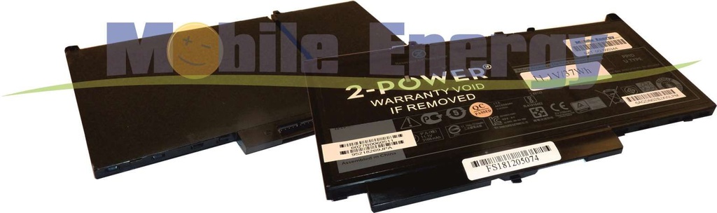 Batéria DELL Latitude E7270 / Latitude E7470 - 11.1v 3300mAh - Li-Pol