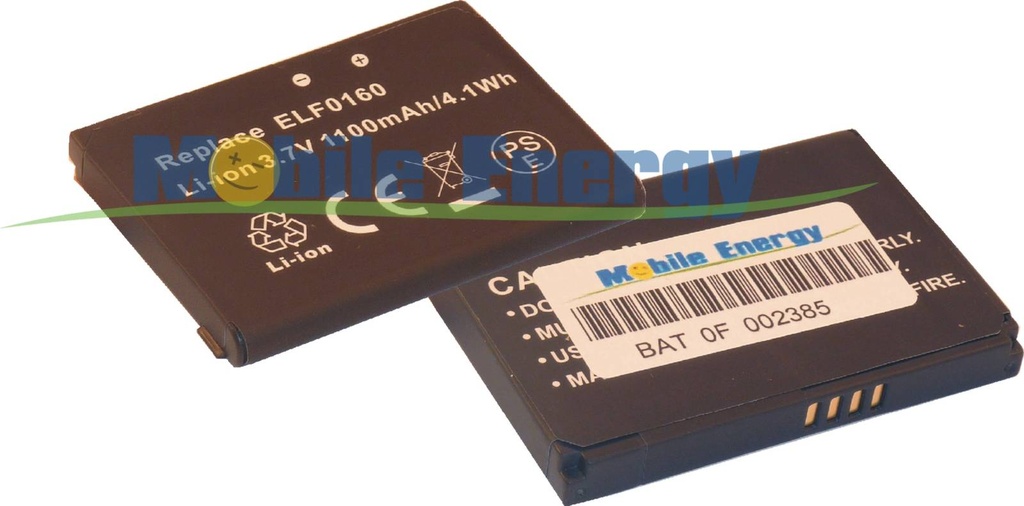 Batéria HTC Elf / P3050 / P3450 / Vogue / O2 Xda nova - 3.7v 1100mAh - Li-Ion