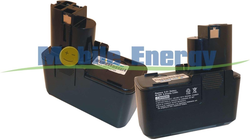 Batéria BOSCH GBB 9.6v / GMB 9.6v / GDR90 / GLI 9.6v / GSR 9.6v / SKIL 3000 / FLEX BBM 596B / BS 596B - 9.6V 3.0Ah - Ni-MH - 