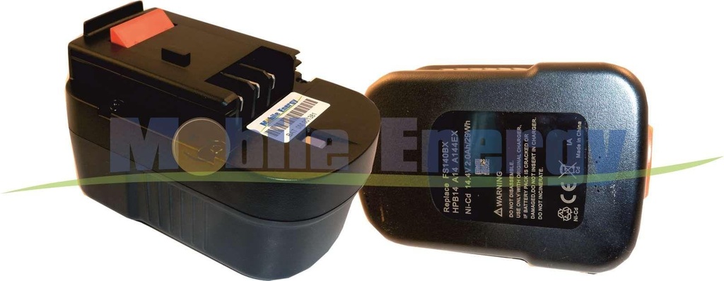 Batéria Black&Decker BDG14 / CD14 / HP 14 / HP 142 / HP 146 / HP 148 / SX4000 / SX5500 / SX6000 / SX7000 -14.4V 1.5Ah - NiMH