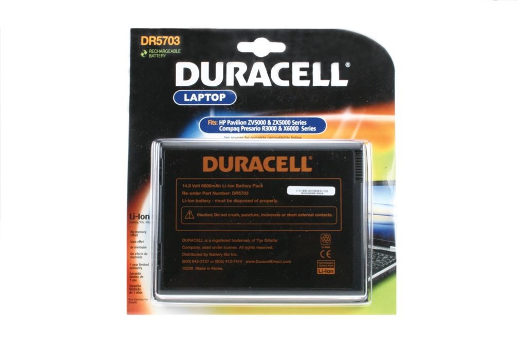 Batéria Duracell HP Business Notebook NX9100 - 14.8v 6600mAh - Li-Ion