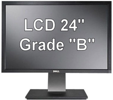 Lacný LCD monitor - LCD 24" TFT - Trieda "B" MIX značek - kusový predaj za akčné ceny!