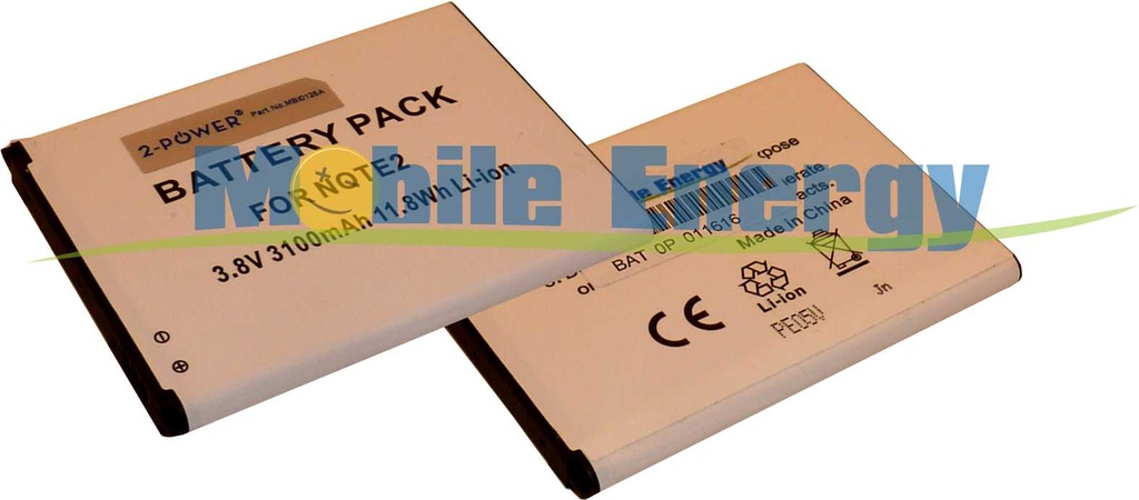 Batéria Samsung Galaxy Note II / Galaxy Note 2 N7100 / Galaxy Note 2 LTE N7105 - 3.8v 3100mAh - Li-Pol