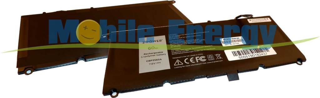 Batéria Dell XPS 13 9360 - 7.6v 7850mAh - Li-Pol