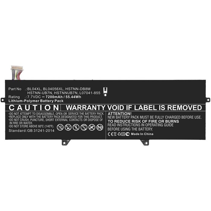 Batéria HP EliteBook X360 1040 G5 - 7.7v 7500mAh - Li-Pol