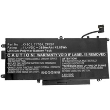 Batéria Dell Latitude 5289 / Latitude 7389 / Latitude 7390 2-in-1 / Latitude 12 5289 2-in-1 - 11.4v 3940mAh - Li-Pol