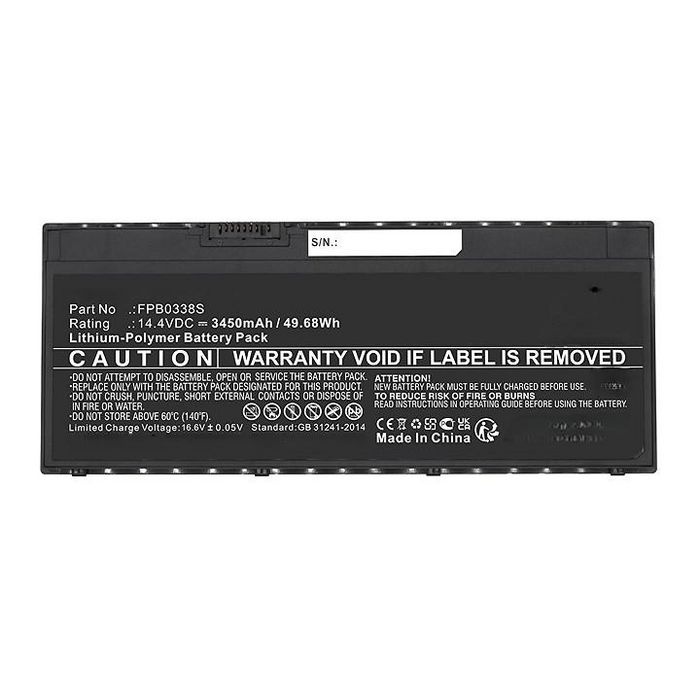 Batéria Fujitsu Stylistic Q665 / Q739 / Q738 / Q616 - 11.1v 3400 mAh - Li-Pol