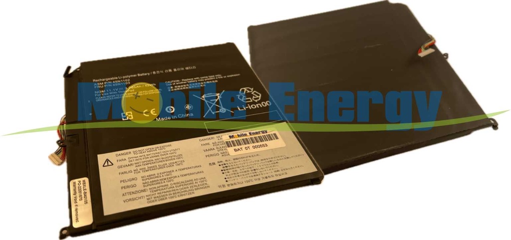 Batéria Lenovo Thinkpad X1 Helix - 11.1v 3780mAh - Li-Pol