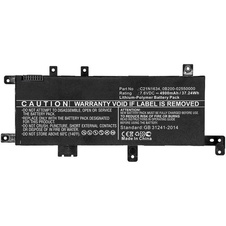 Batéria Asus ViviBook R542U / F542UA / A580B /  A580UR / A580UF - 7.6v 5000mAh - Li-Pol