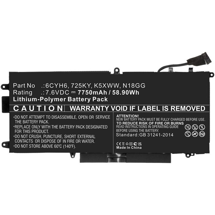 Batéria Dell Latitude 12 5289 / Latitude 5289 / Latitude 7389 / Latitude 7390 / Latitude 5289 2-in-1 / Latitude 7389 2-in-1 /