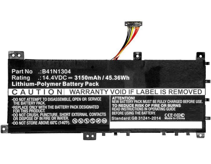 Batéria Asus VivoBook V451LA / S451LA - 14.4v 2600mAh - Li-Pol