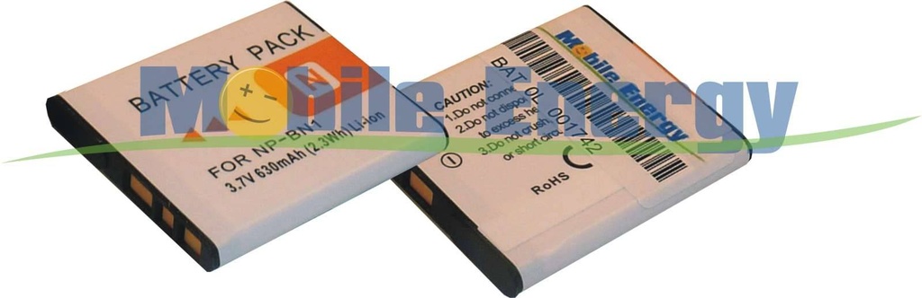 Batéria SONY Cyber-shot DSC-J20 / DSC-T110 / DSC-T99 / DSC-TF1 / DSC-TX10 / DSC-W310 / DSC-WX9 - 3.8v 630 mAh - Li-Ion
