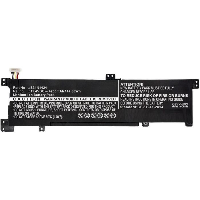 Batéria Asus A400U / A401L /  K401 / K401LB - 11.4v 3400mAh - Li-Pol