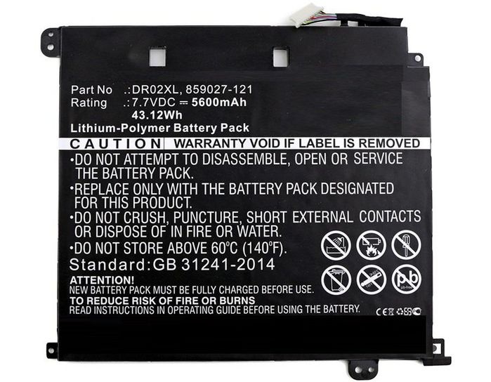 Batéria HP Chromebook 11 G5 Series / ChromeBook 11-V000xx - 7.7v 5675mAh - Li-Pol