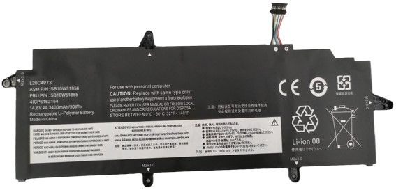 Batéria Lenovo ThinkPad X13 Gen 2 - 14.8v 3400mAh - Li-Pol