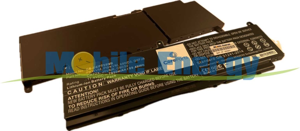 Batéria DELL Precision 7550 / 7760 - 11.4v 7850mAh - Li-Ion
