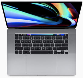 Špičkový notebook - APPLE MacBook Pro 16" Touch Bar (2019) A2141 Space Gray - Trieda B 