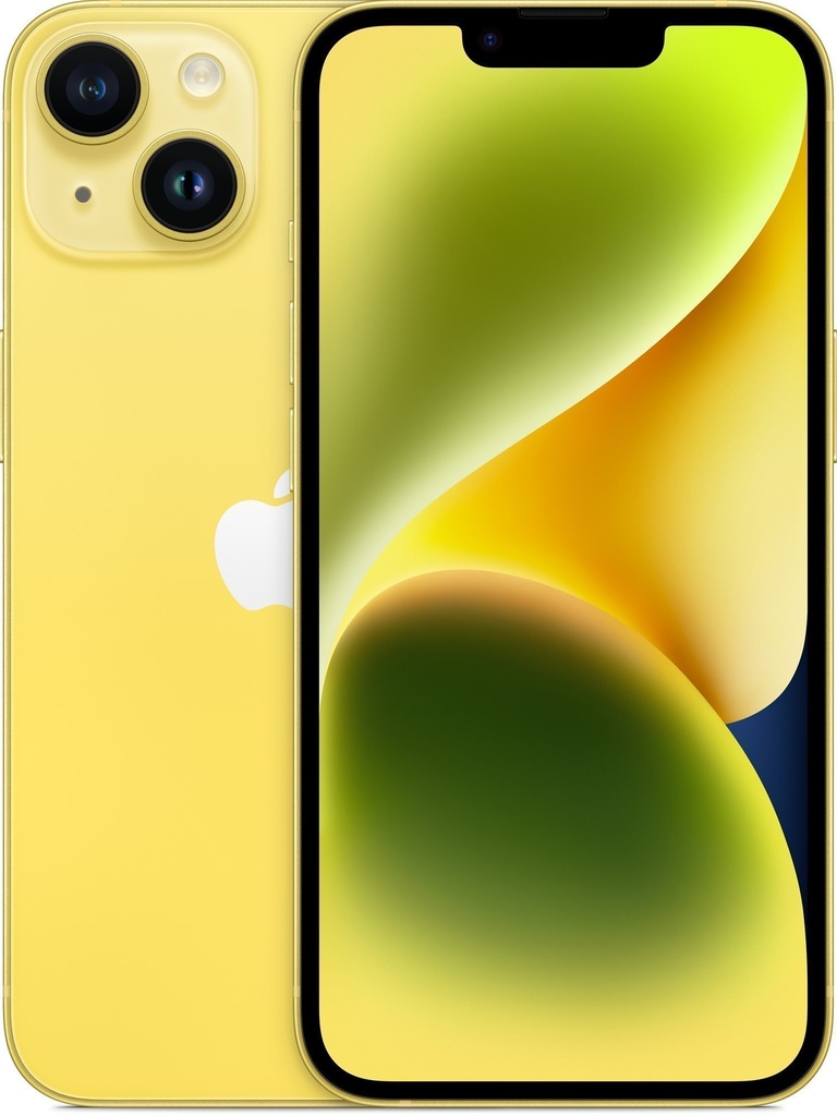 APPLE - iPhone 14 128GB Yellow -  Zvláštní režim DPH - použité zboží