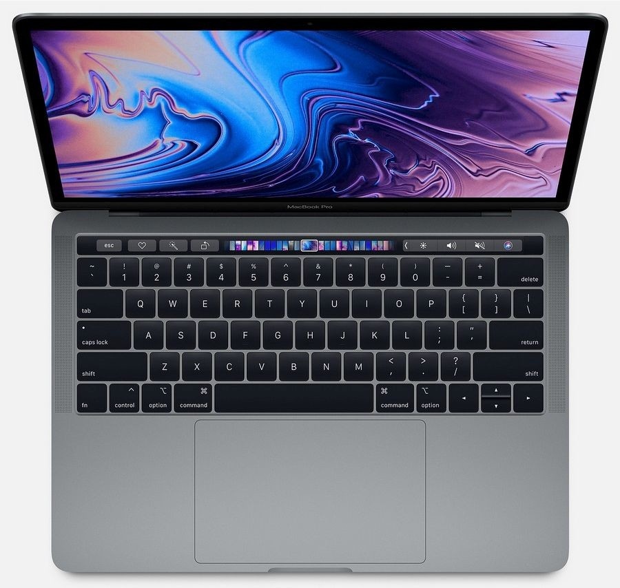 Špičkový notebook - APPLE MacBook Pro 13" Touch bar (2019) A1989 Space Grey