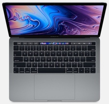 Špičkový notebook - APPLE MacBook Pro 13" Touch bar (2019) A1989 Space Grey