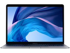 Špičkový notebook - APPLE MacBook Air 13" (2018) A1932 Space Gray + NOVÁ BATÉRIA
