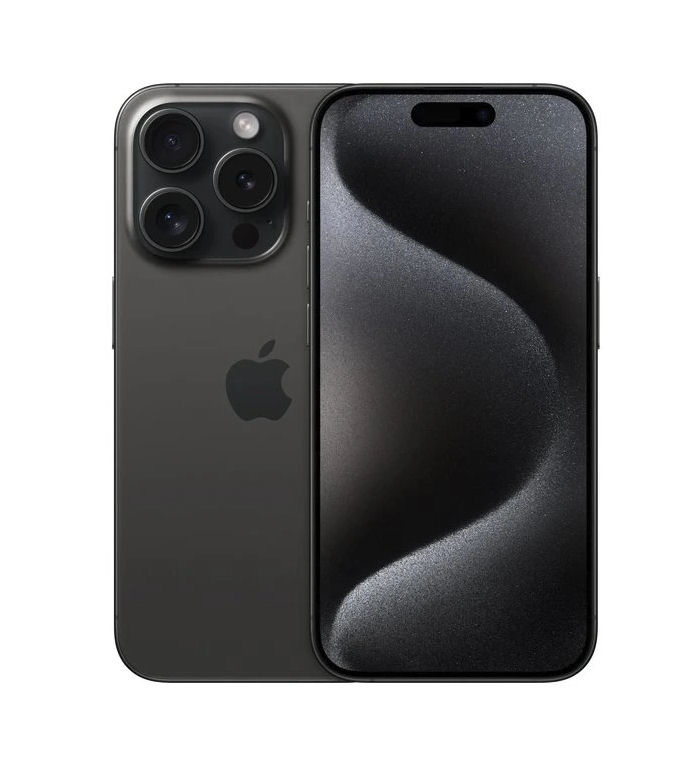 APPLE - iPhone 15 Pro 256GB Black Titanium - repas
