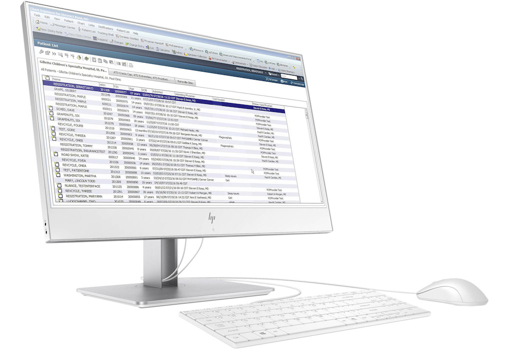 Dotykový ALL IN ONE - PC HP EliteOne 800 G5 24" AiO Healthcare Edition