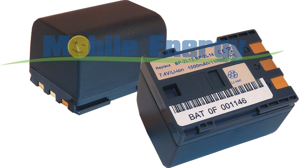 Batéria Canon Elura 40MC - 7.4V 1500mAh - Li-ion