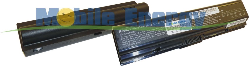 Batéria TOSHIBA Satellite A200-serie / Equium A200 / Equium A300 / Equium L300 - 10.8v 6600mAh - Li-Ion