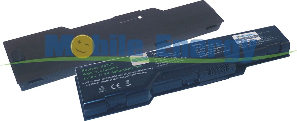 Batéria DELL XPS M1730 - 11.1v 6900mAh - Li-Ion