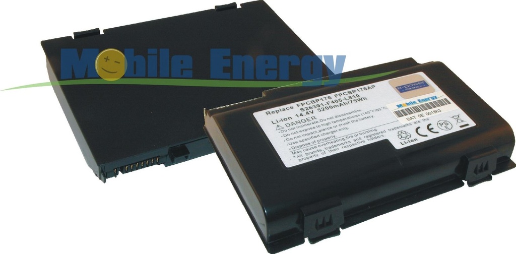 Batéria Fujitsu Siemens Lifebook E8410 / E8420 / N7010 / Celsius H250 - 14.4v 4600mAh - Li-Ion