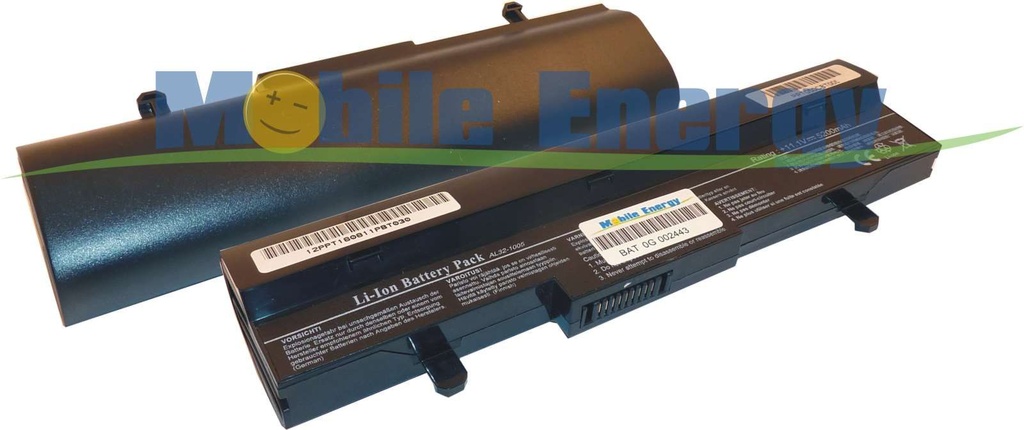 Batéria ASUS Eee PC 1001HA / Eee PC 1005HA / Eee PC 1005PE / Eee PC 1101HA / Eee PC 1101HGO - 10.8v 4600mAh - Li-Ion - Čierna
